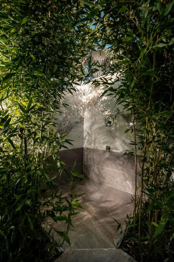 Jacuzzi Deluxe Villa Skala Sotiros Buitenkant foto